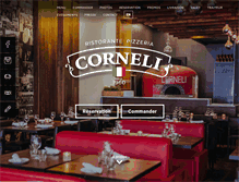 Tablet Screenshot of cornelipizza.com